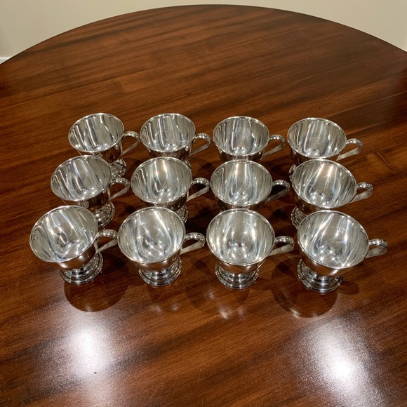 VTG Electroplated Nickel Silver Cups #12 - Picture 2 of 9